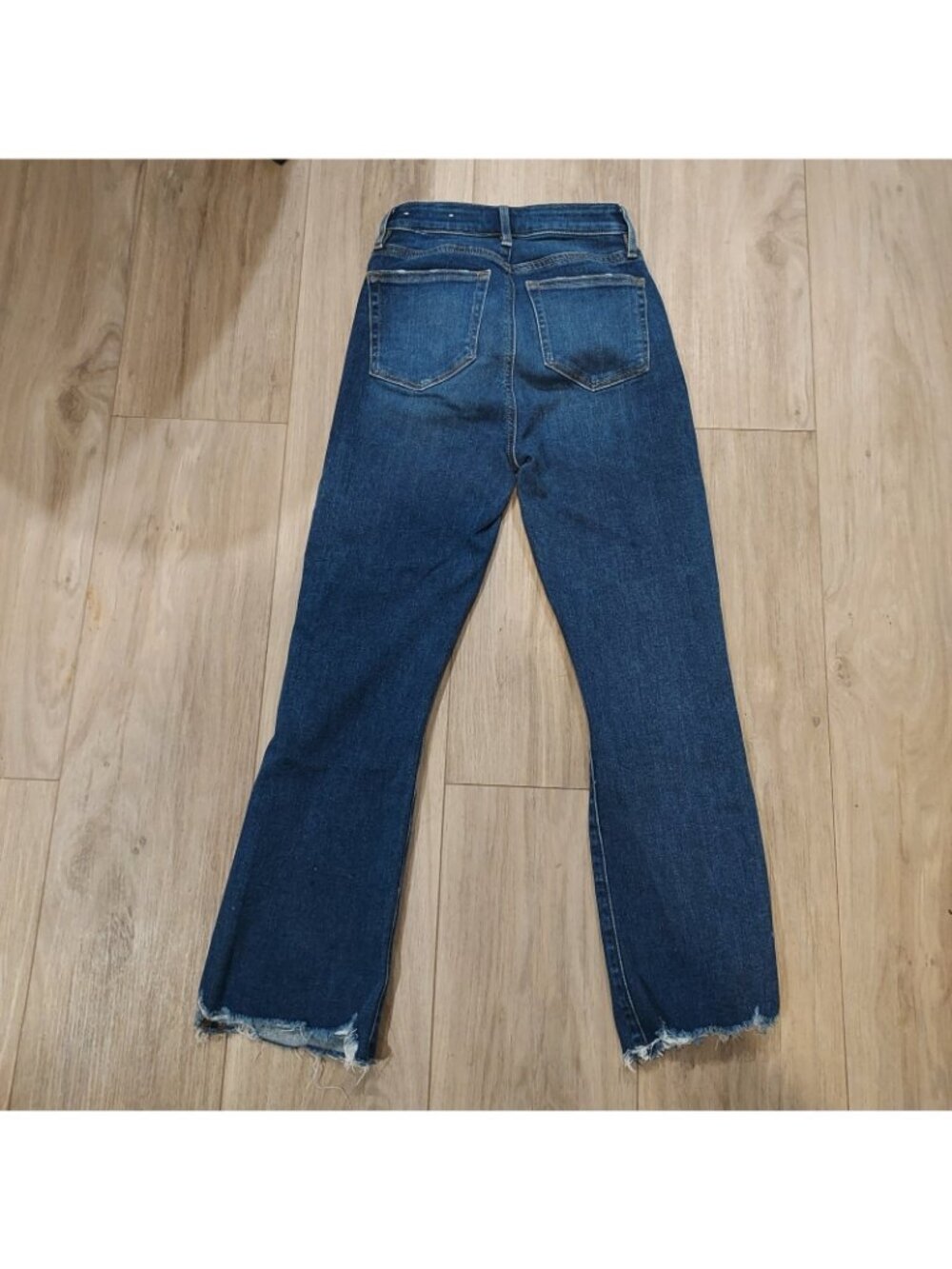 Loft Outlet Petite Jeans Raw Hem Ankle Pants - Picture 3 of 14